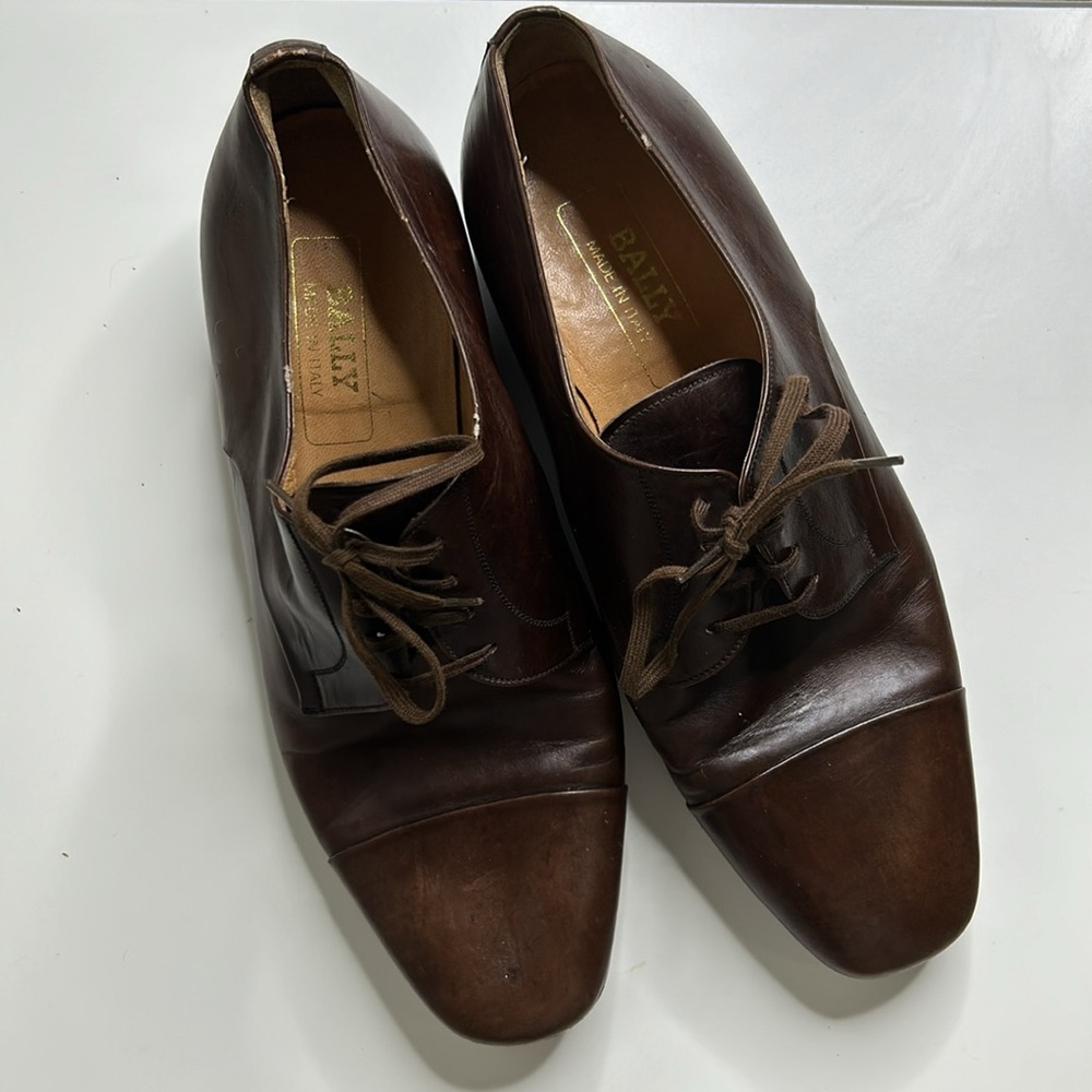 Womens vintage Bally loafers